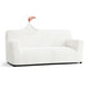 Sofa 3 Seater Slipcover, Embrace Collection – Crisp White, front view | Crisp White