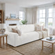 Sofa 3 Seater Slipcover, Embrace Collection – Crisp White, interior view 2 | Crisp White