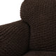 Sofa 3 Seater Slipcover, Embrace Collection – Dark Brown, detail view | Dark Brown