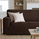 Sofa 3 Seater Slipcover, Embrace Collection – Dark Brown, interior view 1 | Dark Brown