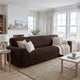 Sofa 3 Seater Slipcover, Embrace Collection – Dark Brown, interior view 2 | Dark Brown