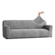 Sofa 4 Seater Slipcover, Comfort Collection – Ash, front view | Ash