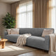 Sofa 4 Seater Slipcover, Comfort Collection – Ash, interior view 1 | Ash