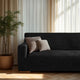 Sofa 4 Seater Slipcover, Comfort Collection – Black, interior view 2 | Black