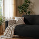 Sofa 4 Seater Slipcover, Comfort Collection – Black, interior view 3 | Black
