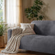 Sofa 4 Seater Slipcover, Comfort Collection – Dark Grey, interior view 3 | Dark Grey