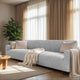 Sofa 4 Seater Slipcover, Comfort Collection – Light Grey, interior view 1 | Light Grey