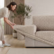 Sofa 4 Seater Slipcover, Comfort Collection – Macadamia, installation view | Macadamia
