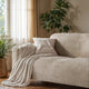 Sofa 4 Seater Slipcover, Comfort Collection – Macadamia, interior view 3 | Macadamia