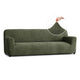 Sofa 4 Seater Slipcover, Comfort Collection – Moss Green, front view | Moss Green