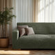 Sofa 4 Seater Slipcover, Comfort Collection – Moss Green, interior view 2 | Moss Green