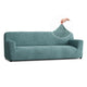 Sofa 4 Seater Slipcover, Comfort Collection – Teal, front view | Teal