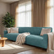 Sofa 4 Seater Slipcover, Comfort Collection – Teal, interior view 1 | Teal