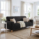 Sofa 4 Seater Slipcover, Embrace Collection – Black, interior view 2 | Black