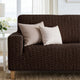 Sofa 4 Seater Slipcover, Embrace Collection – Dark Brown, interior view 1 | Dark Brown