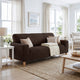 Sofa 4 Seater Slipcover, Embrace Collection – Dark Brown, interior view 2 | Dark Brown
