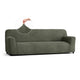 Sofa 4 Seater Slipcover, Embrace Collection – Moss Green, front view | Moss Green