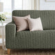 Sofa 4 Seater Slipcover, Embrace Collection – Moss Green, interior view 1 | Moss Green