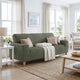 Sofa 4 Seater Slipcover, Embrace Collection – Moss Green, interior view 2 | Moss Green