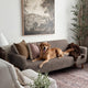 Sofa 3 Seater Slipcover, Comfort Collection – Soft Taupe, customer photo | Soft Taupe