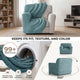Armchair Slipcover, Comfort Collection – Teal, color swatch | Teal