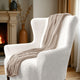 Wingback Chair Slipcover, Comfort Collection – Crisp White, interior view 2 | Crisp White