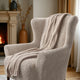 Wingback Chair Slipcover, Comfort Collection – Macadamia, interior view 2 | Macadamia