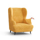 Wingback Chair Slipcover, Comfort Collection – Mango, front view | Mango