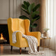 Wingback Chair Slipcover, Comfort Collection – Mango, interior view 1 | Mango