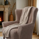 Wingback Chair Slipcover, Comfort Collection – Soft Taupe, interior view 2 | Soft Taupe