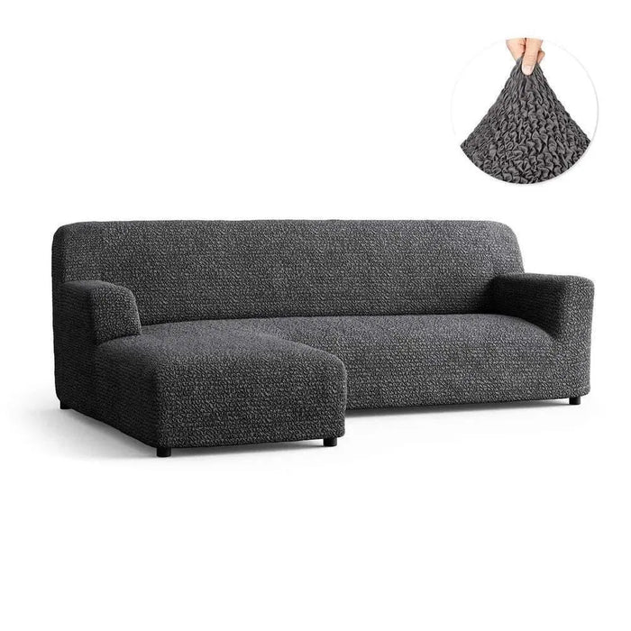 L-Shaped Sofa Slipcover (Left Chaise), Microfibra Collection