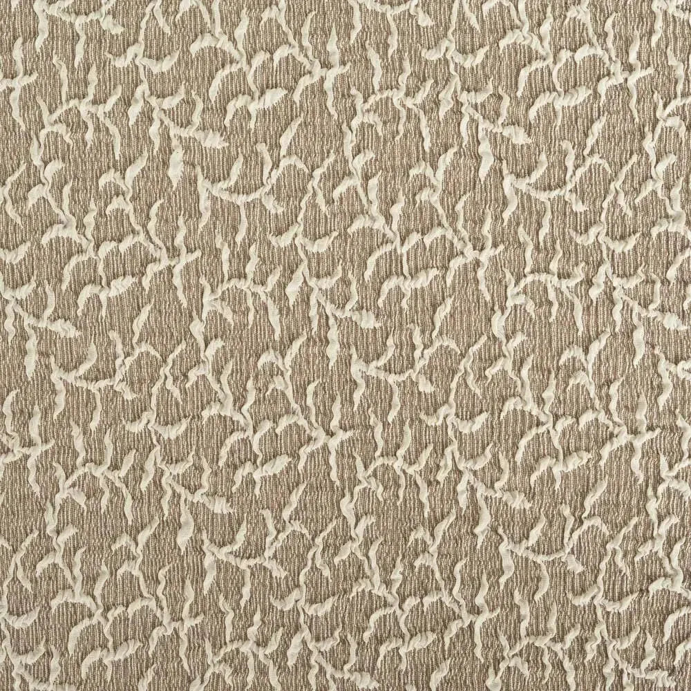 Beige Artistico 3 Seater Recliner Slipcover, Jacquard 3D Collection