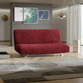 Burgundy Futon Slipcover, Microfibra Collection