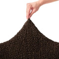 Dark Brown Futon Slipcover, Microfibra Collection