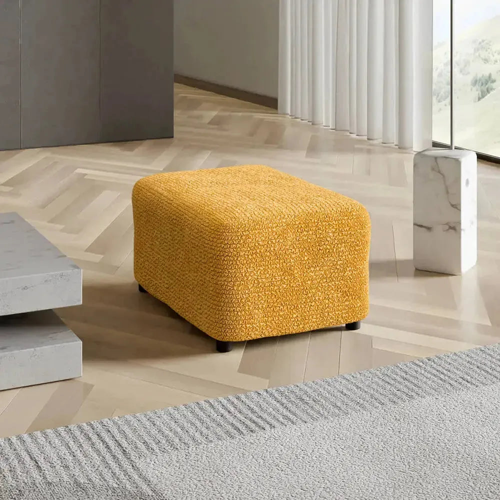Mango Ottoman Slipcover (Medium), Microfibra Collection