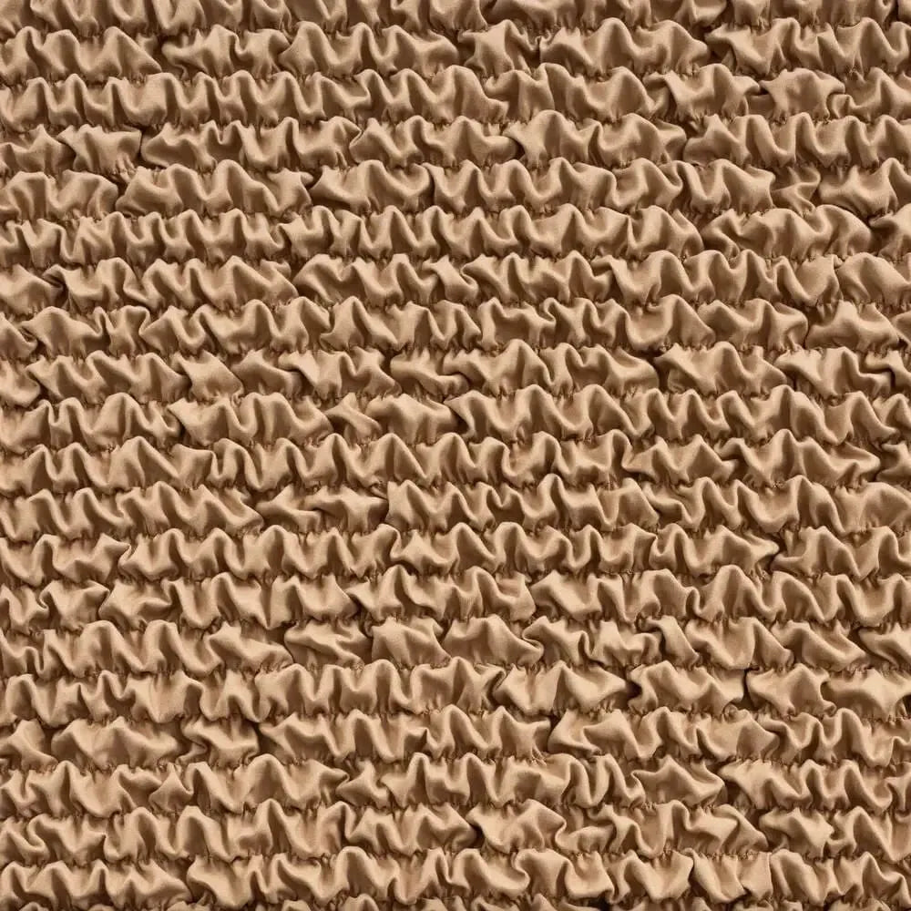 Tan Chaise Lounge Slipcover, Microfibra Collection
