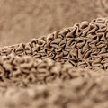 Tan Ottoman Slipcover (Medium), Microfibra Collection