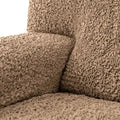 Tan Chaise Lounge Slipcover, Microfibra Collection