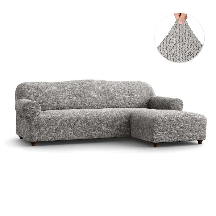 L-Shaped Sofa Slipcover (Right Chaise), Mille Righe Collection