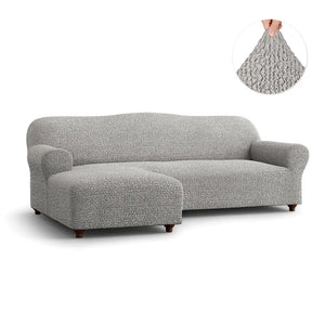 L-Shaped Sofa Slipcover (Left Chaise), Mille Righe Collection