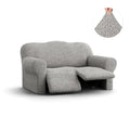 Platinum 2 Seater Recliner Slipcover, Mille Righe Collection