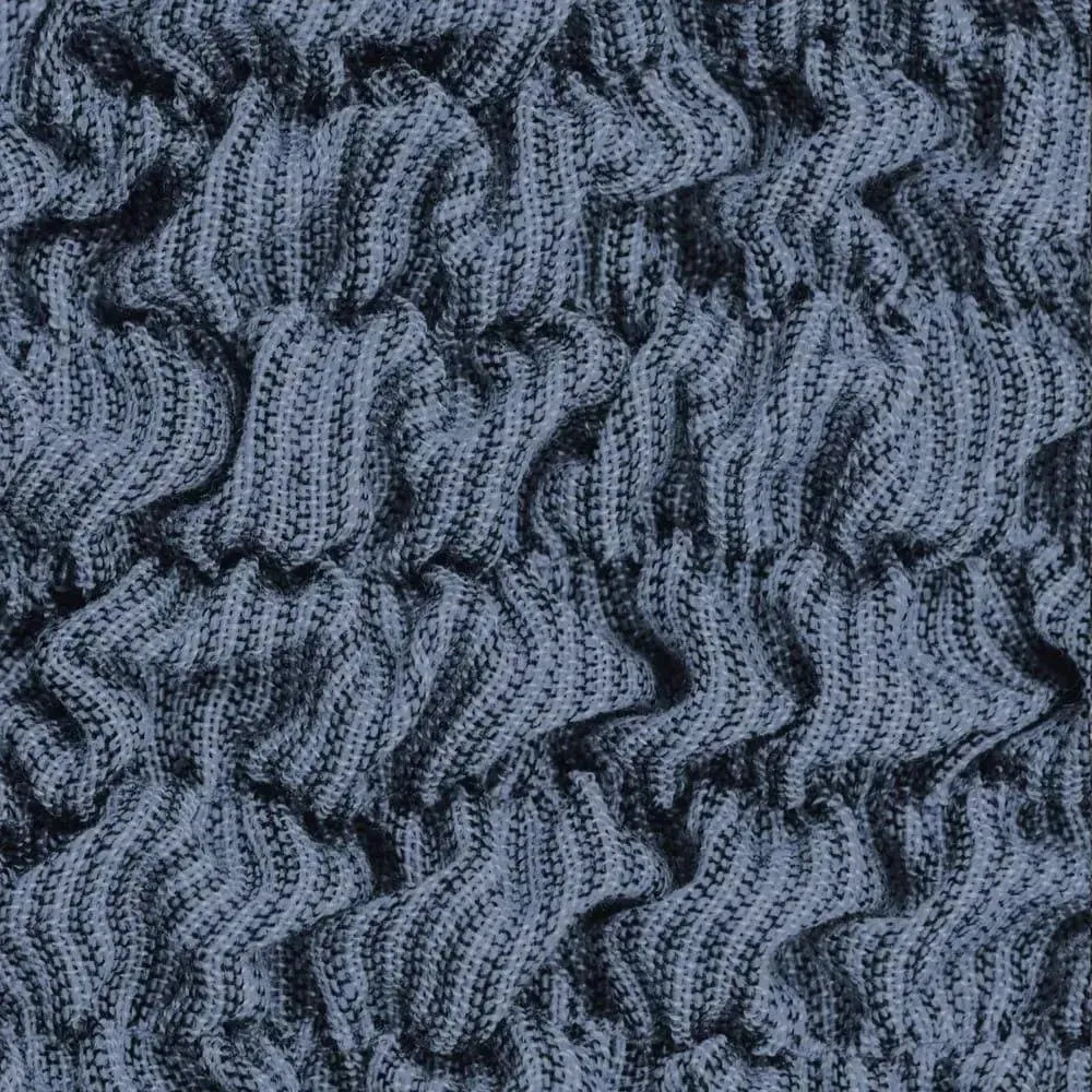 Blue Armchair Slipcover, Mille Righe Collection