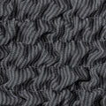 Dark Grey Ottoman Slipcover (Medium), Mille Righe Collection
