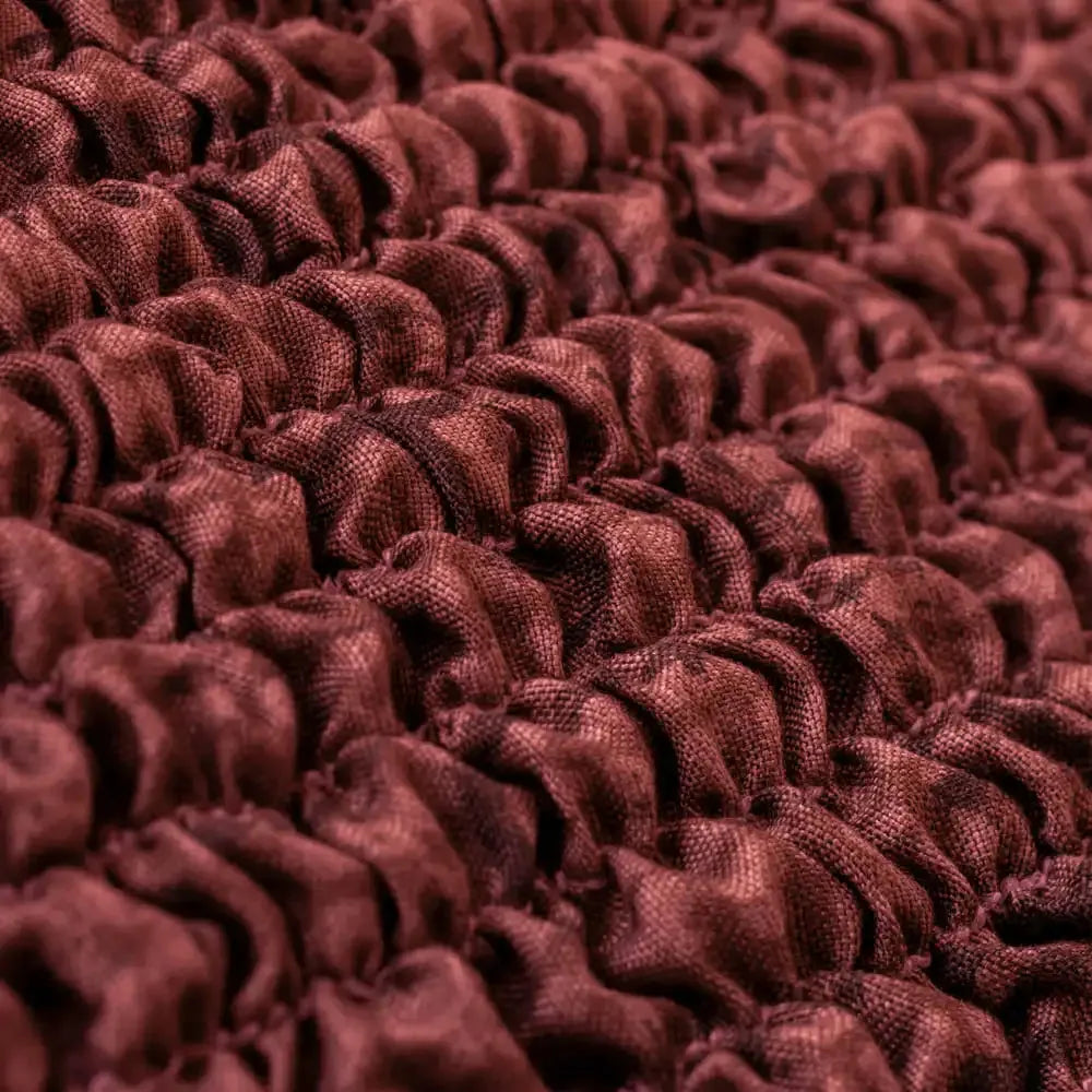 Vittoria Burgundy Chaise Lounge Slipcover, Microfibra Printed Collection