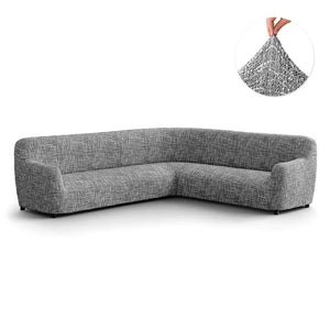 Corner Sectional Slipcover, Microfibra Printed Collection