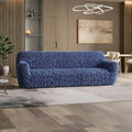 Navy Blue Sofa 4 Seater Slipcover, Fuco Velvet Collection