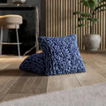 Navy Blue Pillow Slipcovers 2 Pcs Set (18x18 in), Fuco Velvet Collection