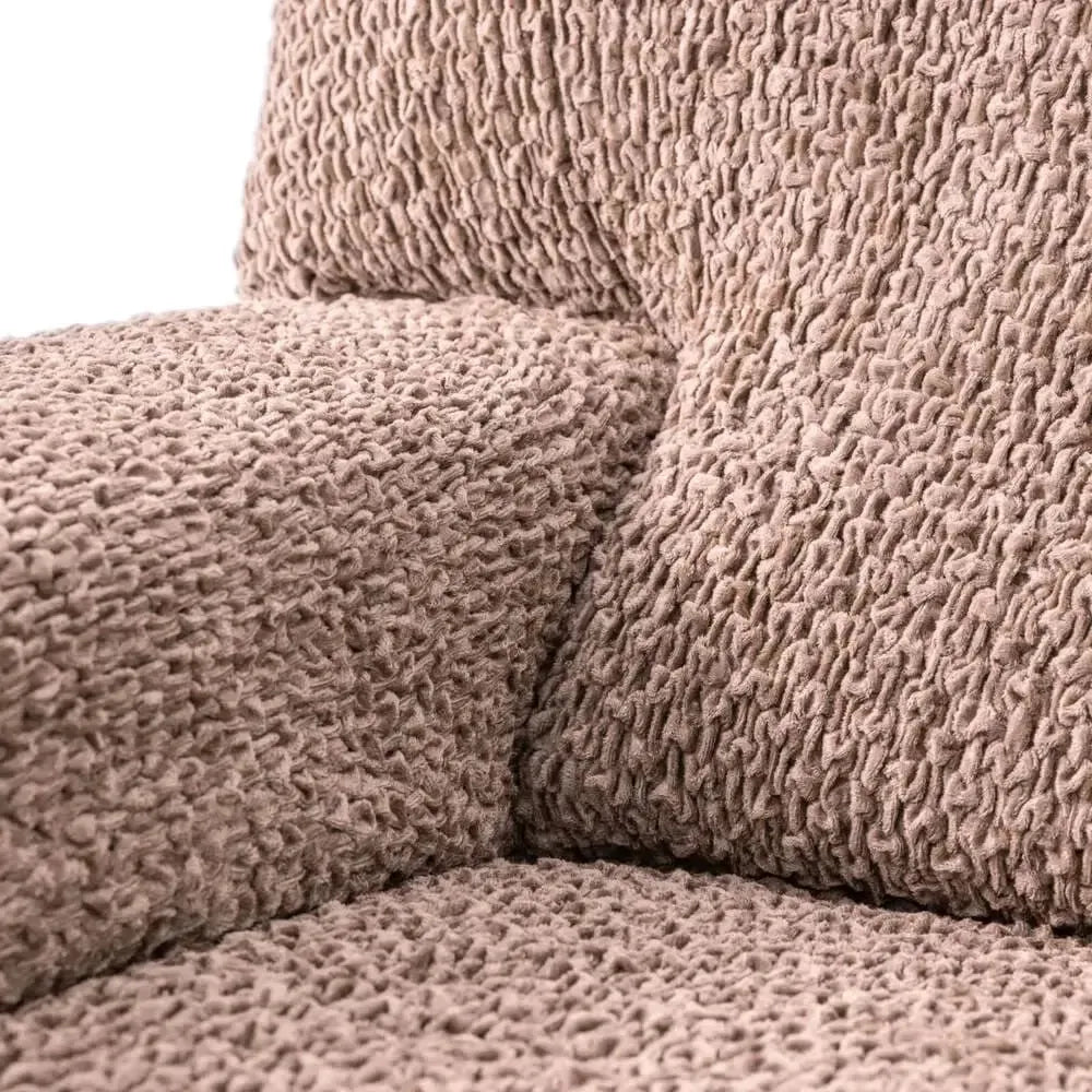 Bronze Chaise Lounge Slipcover, Velvet Collection