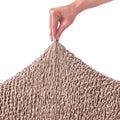 Bronze Chaise Lounge Slipcover, Velvet Collection