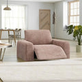 Bronze Reclining Armchair Slipcover, Velvet Collection